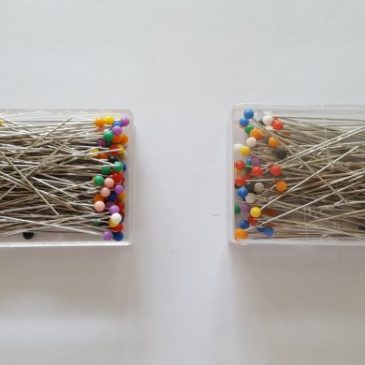 Epingles tête de verre – 40mm