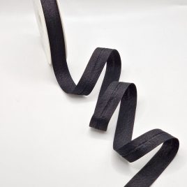 Biais Lurex noir 20/8/8