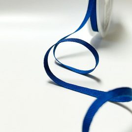 Ruban gros grain 6mm Bleu (25m)