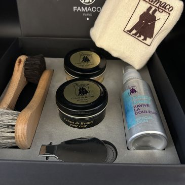 Coffret entretien du cuir